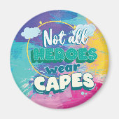Niet alle helden draag kapen. magneet (Voorkant)