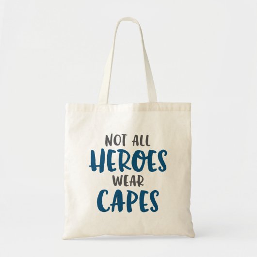 Niet alle helden Draag kapen. Tote Bag (Voorkant)