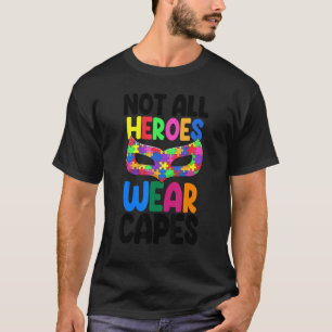 Niet alle helden dragen capes grappige vrouwen aut t-shirt