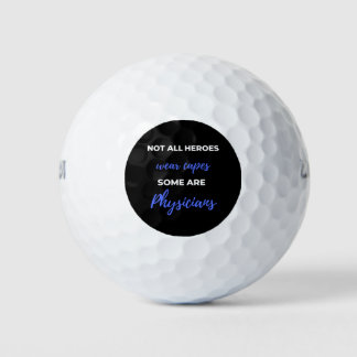 Niet alle helden dragen capes, sommige zijn artsen golfballen