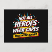 Niet alle Heroes Draag de waardering van de verple Briefkaart (Voorkant)