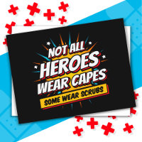 Niet alle Heroes Draag de waardering van de verple