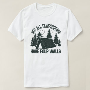 Niet alle klaslokalen hebben vier muren Homeschool T-shirt