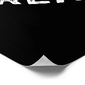 Niet alle Mannen zijn Creëer Eagle Golf Pun Dark B Poster (Hoek)