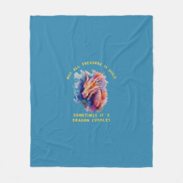 Niet alle schat is gouden draak knuffels deken