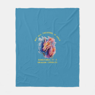 Niet alle schat is gouden draak knuffels deken