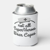 Niet alle Super Heroes Draag Capes Blikjeskoeler (Blikje Voorkant)