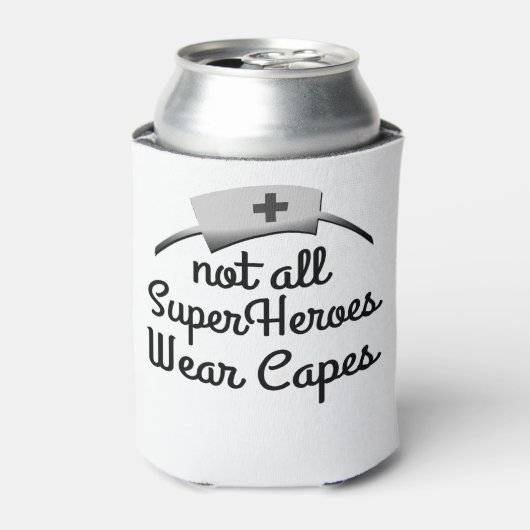 Niet alle Super Heroes Draag Capes Blikjeskoeler (Blikje Voorkant)