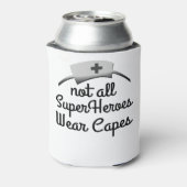 Niet alle Super Heroes Draag Capes Blikjeskoeler (Blikje Achterkant)