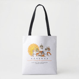 Niet alle superhelden draag capes - Yoga docent - Tote Bag