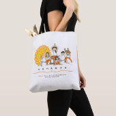 Niet alle superhelden draag capes - Yoga docent - Tote Bag (Dichtbij)