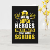 Niet alle superhelden Draag kapotte sommige Draag  Kaart (Gele Bloem)