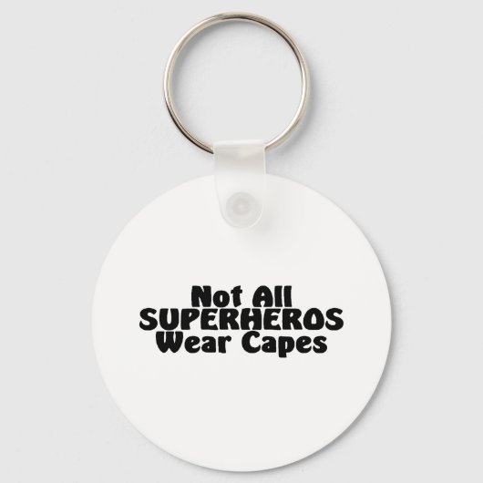 Niet alle SUPERHEROS Draag Capaciteiten Sleutelhanger (Voorkant)