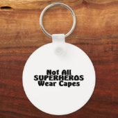 Niet alle SUPERHEROS Draag Capaciteiten Sleutelhanger (Voorkant)