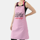 Niet alle superheros Draag de roze prijsopgave voo Schort (Insitu)