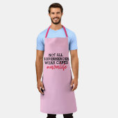 Niet alle superheros Draag de roze prijsopgave voo Schort (Gedragen)