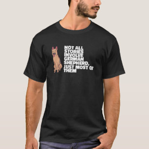Niet alle verhalen hebben betrekking op de Duitse  T-shirt