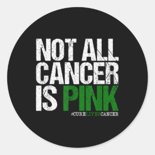 Niet alle vormen van kanker zijn bekend met roze l ronde sticker