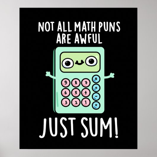 Niet alle Wiskunden zijn doordringend, alleen sum  Poster (Voorkant)