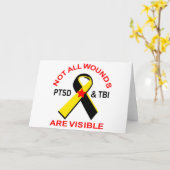 Niet alle wonden kaart (Gele Bloem)