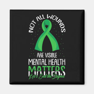 Niet alle wonden zijn zichtbaar bewustzijn voor de magneet