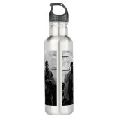 Niet alle wonden zijn zichtbaar PTSD Bewustmakings Waterfles (Achterkant)