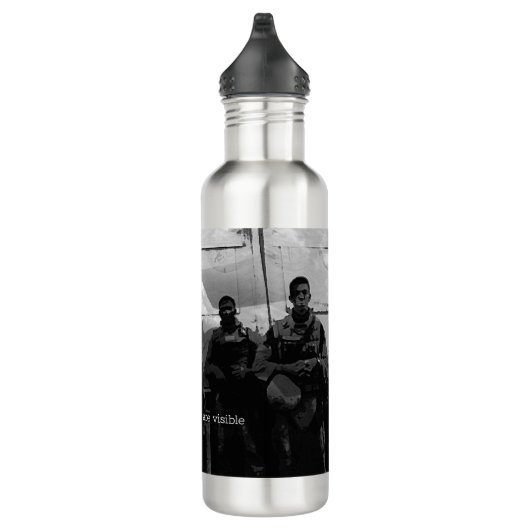 Niet alle wonden zijn zichtbaar PTSD Bewustmakings Waterfles (Rechts)