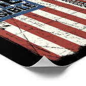 Niet alle wonden zijn zichtbaar PTSS citaat US Arm Poster (Hoek)