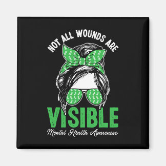 Niet alle wonden zijn zichtbaar rommelig maar gees magneet