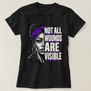Niet alle wonden zijn zichtbaar T-shirt, Mentale G T-shirt