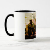 Niet alle wonden zijn Zichtbare PTSD Bewustmakings Mok (Links)