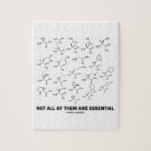 Niet alle zijn essentieel (20-aminozuren) legpuzzel (Verticaal)