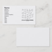 Niet alle zijn essentieel (20-Aminozuren) Visitekaartje (Voorkant / Achterkant)