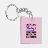 Niet alleen Daddy's Girl - Veteranendochter Sleutelhanger (Voorkant Links)