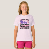Niet alleen Daddy's Girl - Veteranendochter T-shirt (Voorkant volledig)
