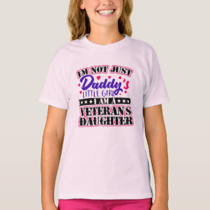 Niet alleen Daddy's Girl - Veteranendochter T-shirt