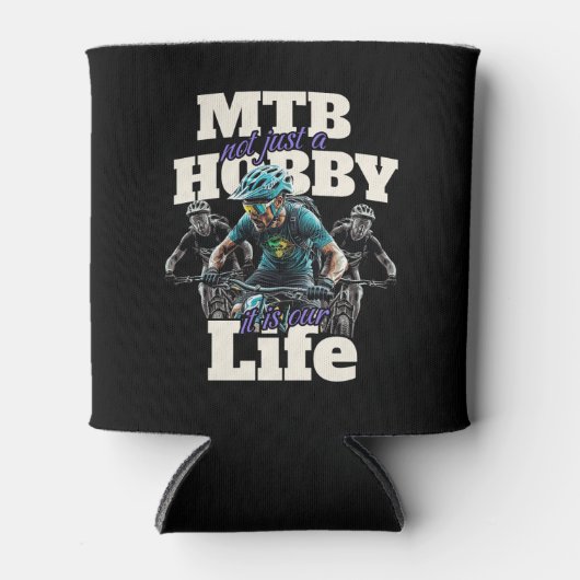 Niet alleen een hobby blikjeskoeler (Voorkant)