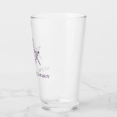 "Niet alleen een Man. Een Mason." Groot Drink glas (Links)