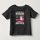 Niet alleen een marinier, hij is mijn broer Patrio Kinder Shirts (Voorkant)