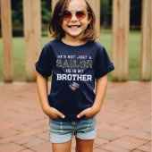 Niet alleen een matroos mijn broertje marinehond L T-shirt