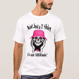 Niet alleen een T-shirt Het is een Attitude Skull 