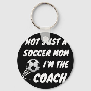 Niet alleen een voetbalmoeder, ik ben een coach te sleutelhanger