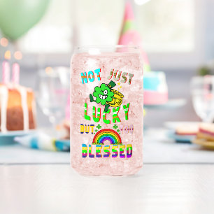Niet alleen geluk, maar ook gezegend blikvorm glas