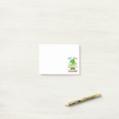 Niet alleen geluk, maar ook gezegend post-it® notes (Op bureau)