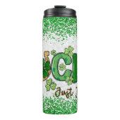 Niet alleen geluk, maar ook gezegend thermosbeker (Voorkant)