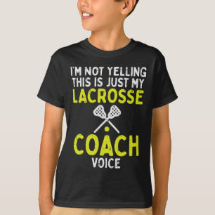 Niet alleen maar schreeuwen tegen mijn Lacrosse Co T-shirt