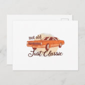 Niet alleen oud, klassieke briefkaart (Voorkant / Achterkant)