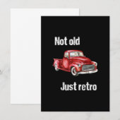 Niet alleen oud, maar ook ophaalwagen kaart (Voorkant / Achterkant)