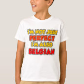 Niet alleen perfect België T-shirt (Voorkant)