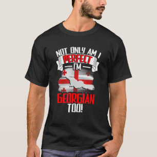 Niet alleen perfect Georgisch te patriottisch Geor T-shirt
